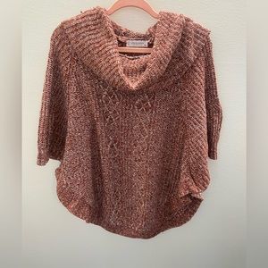 Jon & Anna Cowl Neck Bat Wing Sweater